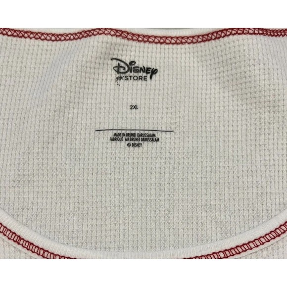 Disney Store Snow White 2XL Fairest Poison Apple Thermal Long Sleeve Shirt Women - Picture 3 of 12